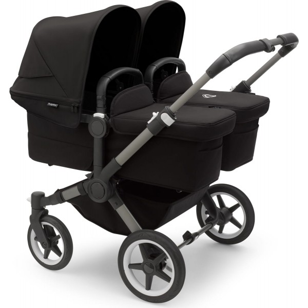 Bugaboo Donkey 5 Twin Graphite/Grey Melange | Midnight Black