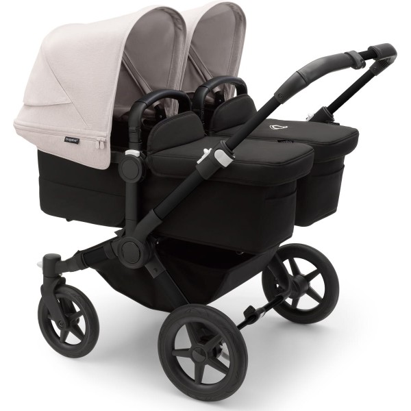 Bugaboo Donkey 5 Twin Black/Black | Misty White