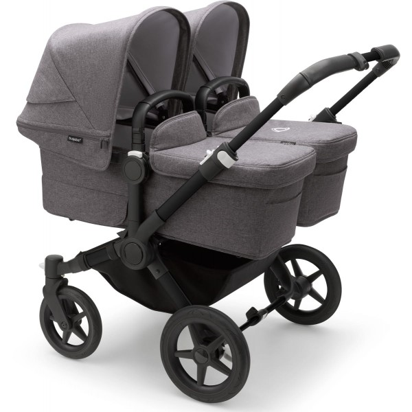 Bugaboo Donkey 5 Twin Complete Grey Melange | Black