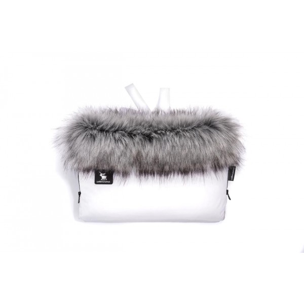 Muff rokavička Cottonmoose | White