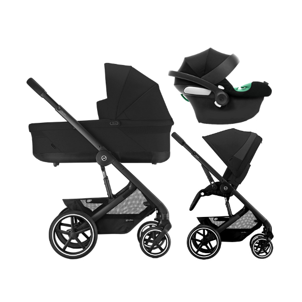 Cybex Balios S Lux 2.0 | 3v1 | Black MOON BLACK