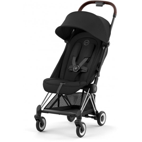 Cybex COYA Otroški voziček | Sepia Black (Chrome Dark Brown)