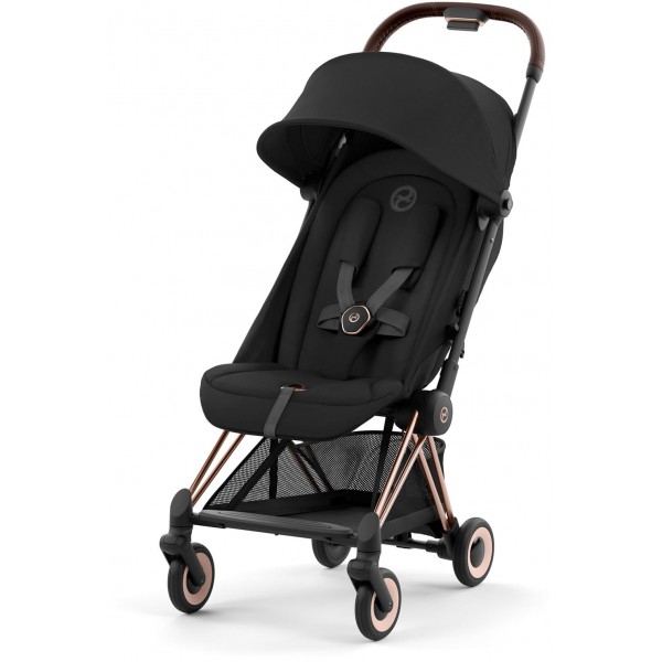 Cybex COYA Otroški voziček | Sepia Black (RoseGold)