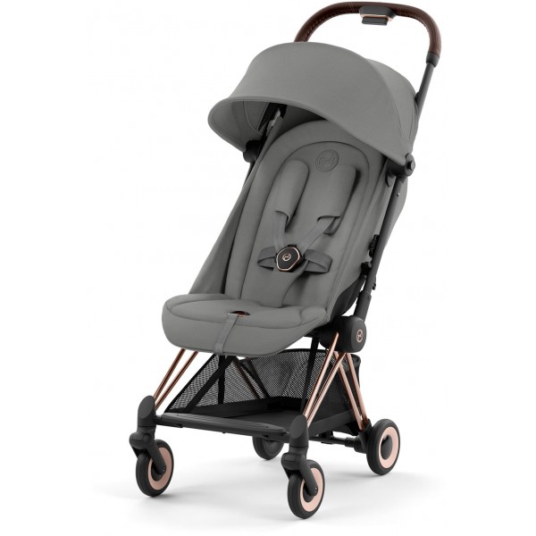 Cybex COYA Otroški voziček | Mirage Grey (RoseGold)