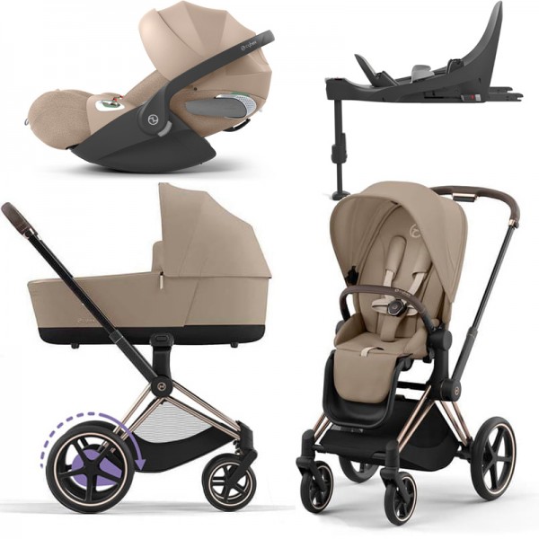 Cybex PRIAM 4.0 Komplet 4v1 | Cozy Beige