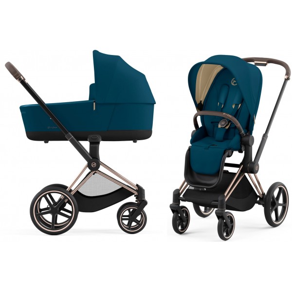 Cybex PRIAM 4.0 Komplet Otroški voziček | Mountain Blue