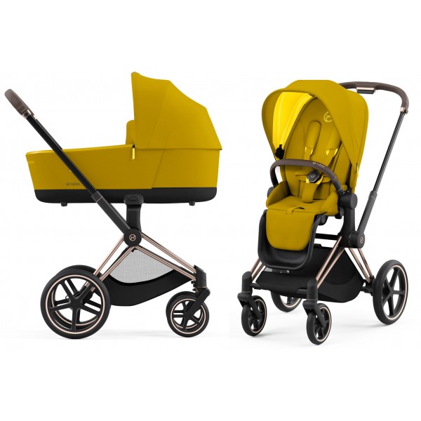 Cybex PRIAM 4.0 Komplet Otroški voziček | Mustard Yellow