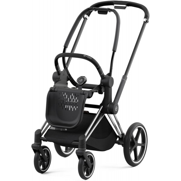 Cybex PRIAM 4.0 ogrodje s kolesi | Chrome Black