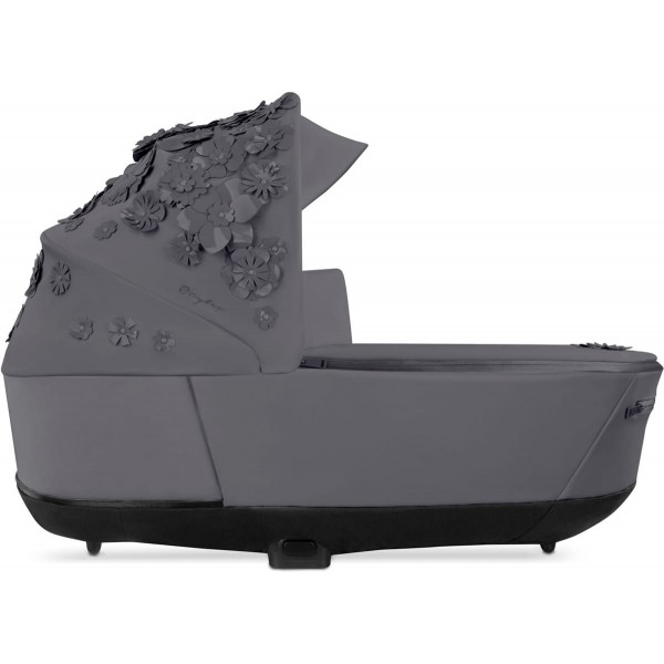 Cybex PRIAM 4.0 Košarica za novorojenčka | Simply Flowers Grey Fashion