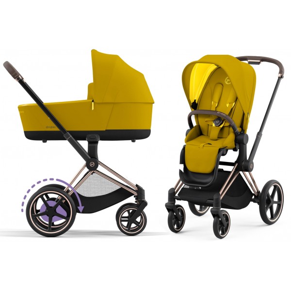 Cybex ePRIAM 4.0 Komplet | Mustard Yellow