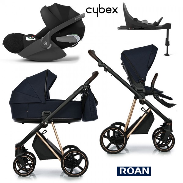 Roan IVI 2.0 4v1 | Cybex Cloud T i-Size| Isofix baza T 360 | Blue Mystic