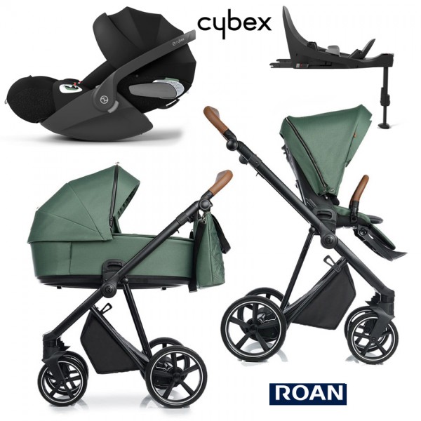 Roan IVI 2.0 4v1 | Cybex Cloud T i-Size| Isofix baza T 360 | Boho Green