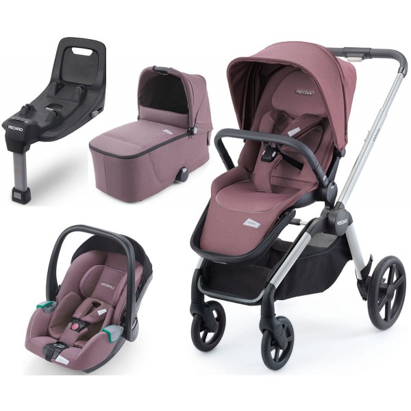 Recaro Celona 4v1 Aluminium Grey | Prime Pale Rose