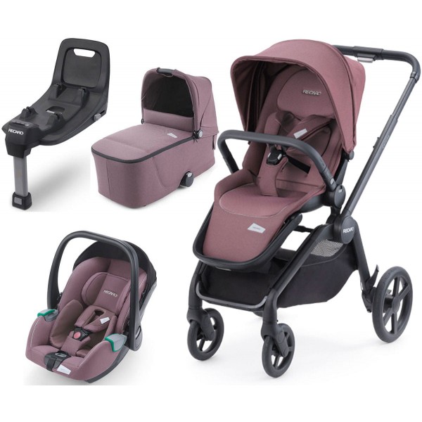 Recaro Celona 4v1 Black | Prime Pale Rose