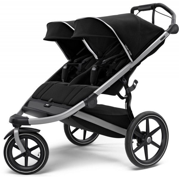 Voziček za dvojčke Thule Urban Glide 2 | Jet black