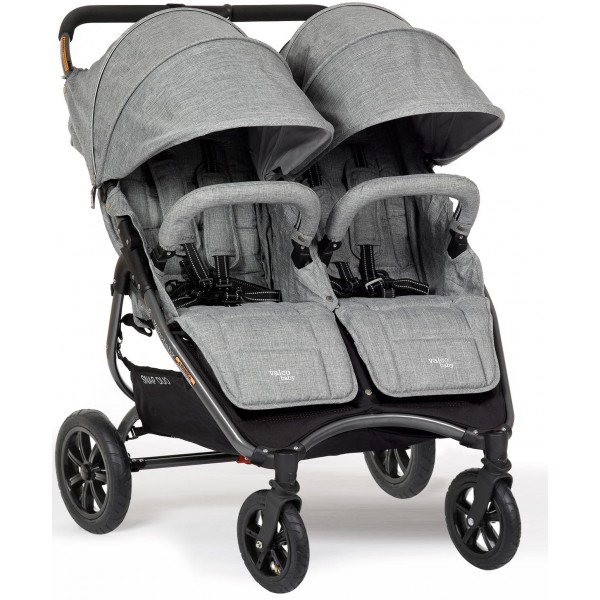 Voziček za dvojčke - ValcoBaby SPORT Snap Duo 2 | Grey Marle